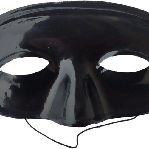 Zorro carnival masks new, set of 2 with elastic band