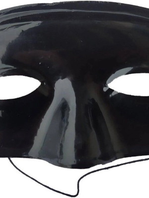 Zorro carnival masks new, set of 2 with elastic band