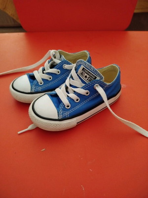 All Star παιδικά Converse sneakers μπλε νούμερο 23 σε άριστη κατάσταση