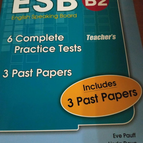 English Book Preparation for ESB B2 like new, Teacher's
