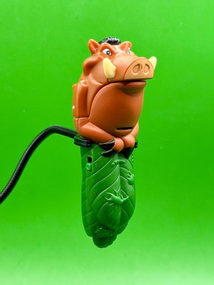 Disney Lion King Pumba μεταχειρισμένη φιγούρα δαχτύλου McDonald's Happy Meal