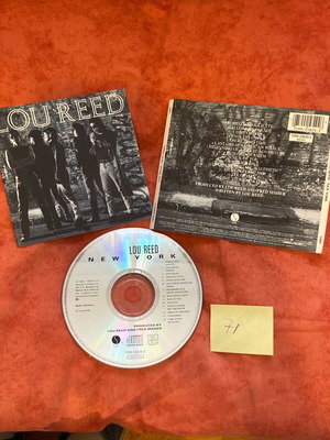 Lou Reed New York CD like new without jewel box