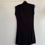 Black tight turtleneck dress like new