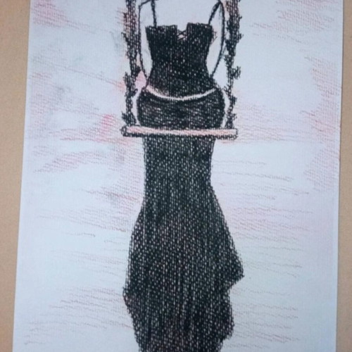 Watercolor and charcoal painting made to order 20x29