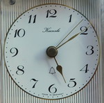 Kienzle analog table clock used, no alarm function