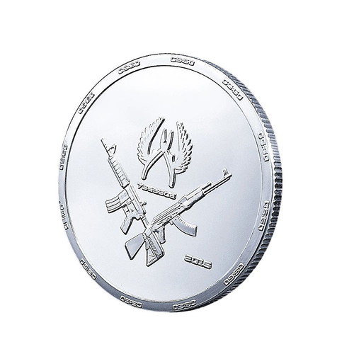 Counter-Strike Global Offensive Silver Coin new