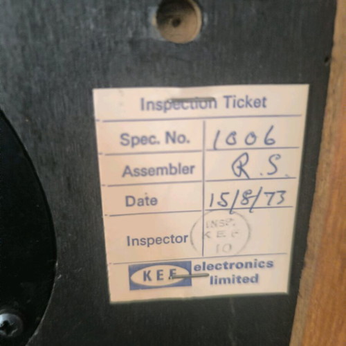 Kef Concerto SP 1006 like new speaker