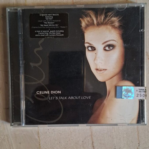 Celine Dion Let's Talk About Love CD used, pop