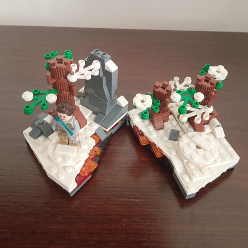 Lego Star Wars 75236 like new, with instructions, missing one figure hand