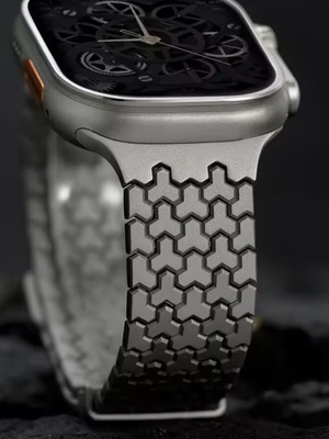 Apple Watch metal watch bracelet 21 cm with magnetic clasp like new