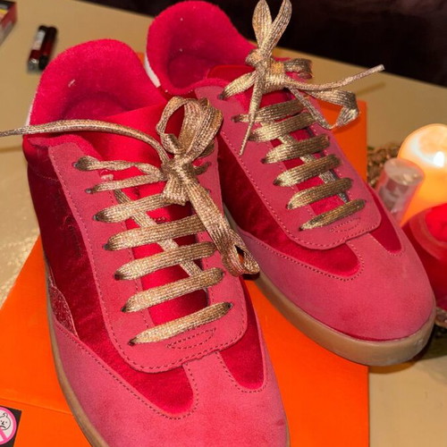 Juicy Couture athletic shoes like new, red, size 40