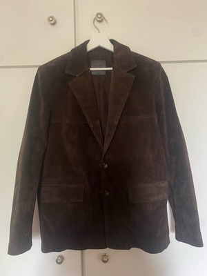 Mango women's suede jacket new, brown, size S-M