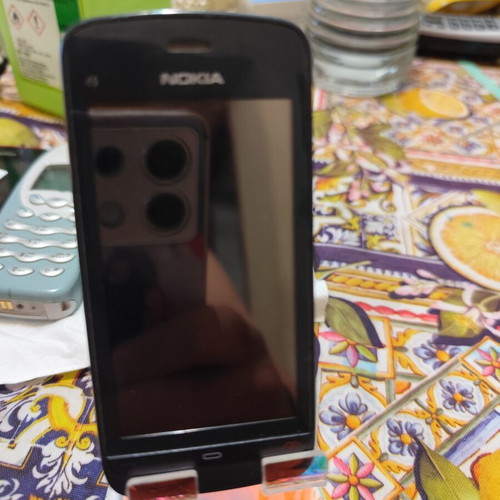 Nokia C5-03 phone used, black, up to 7.9 MP camera