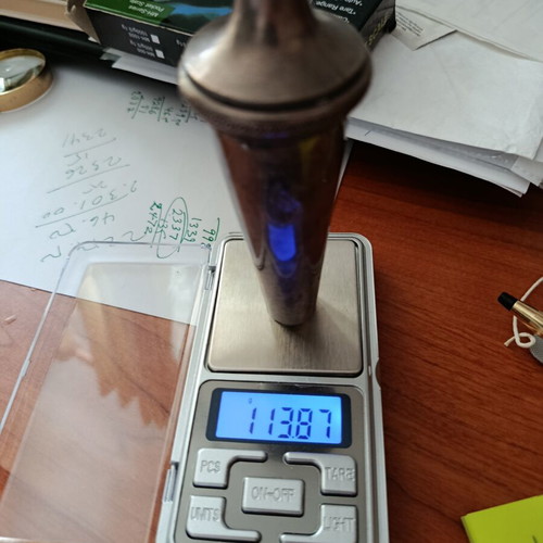 Ottoman Silver Item like new with Sultan's Tughra Mark