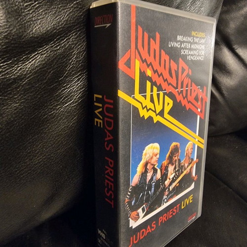 Judas Priest Live VHS used, Metal