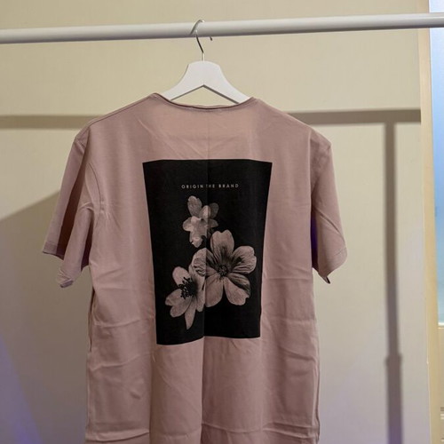 Origin t-shirt pink like new, size XL fitting like L