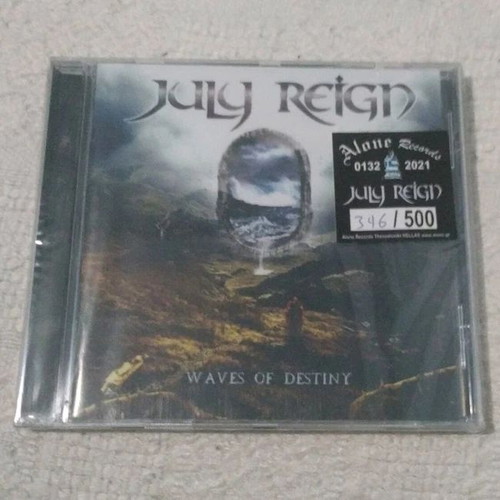 Sheldon Scrivner's July Reign Waves Of Destiny CD new, metal
