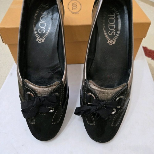 Tod's ballerinas like new, size 38, black leather