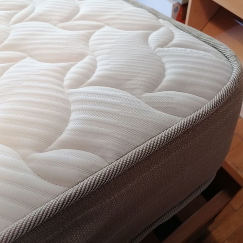 Bed set with new Comfort Strom Luxuri mattress and storage drawers