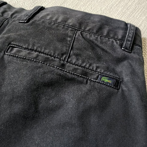 Lacoste men's chino pants like new, black, size 32/34