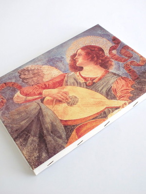 Πίνακας Angel Musician του Melozzo da Forli ψηφιακή εκτύπωση σε καμβά καινούργιος