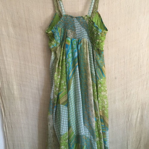Y2K fairy midi dress with beads, Indian emporium, size M