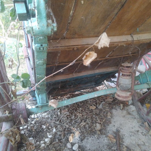 Cart used, decorative for garden or store
