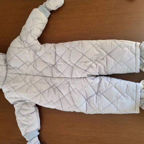 Chicco baby jumpsuit like new, 9 months, 68 cm, baby blue