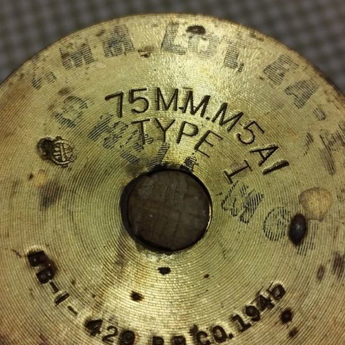 Κάλυκας 2ου Παγκοσμίου Πολέμου 75mm M5A1 από M2-M6 μεταχειρισμένος