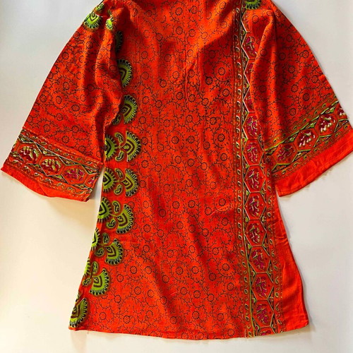 Indian short colorful dress new, size Medium