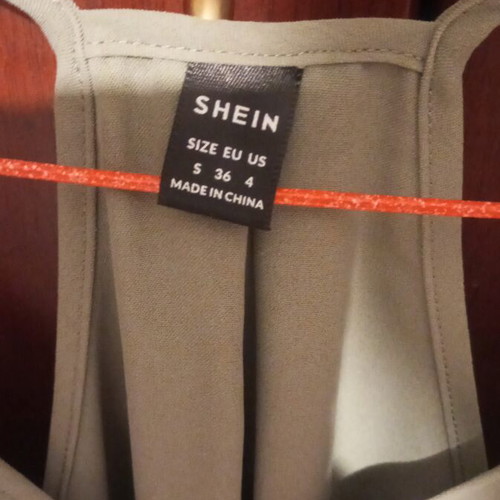 Shein Vcay Casual Wrap Camisole s size, like new, khaki