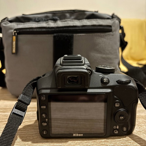 Nikon D3400 Kit like new with 18-55mm and 55-200mm lenses