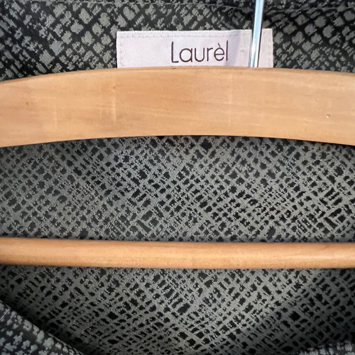 Laurèl vintage women's jacket with geometric pattern