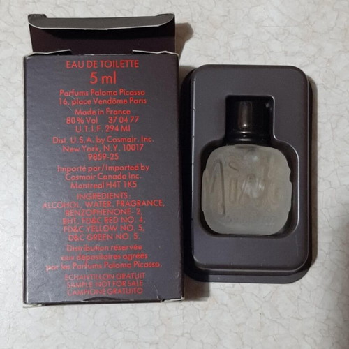 Minotaure by Paloma Picasso 5ml edt mini brand new, discontinued