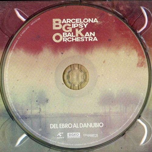 Barcelona Gipsy Balkan Orchestra Del Ebro Al Danubio CD used, folk