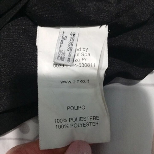 Pinko mini φούστα μεταχειρισμένη, μέγεθος L, πολύχρωμη, λείπουν παγιέτες