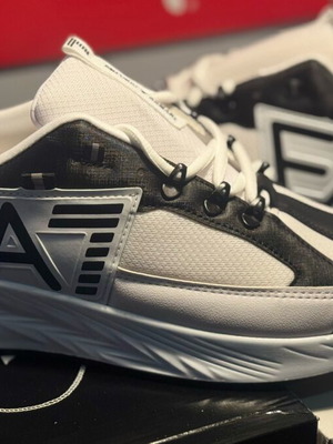 Emporio Armani shoes for men new, casual, black and white