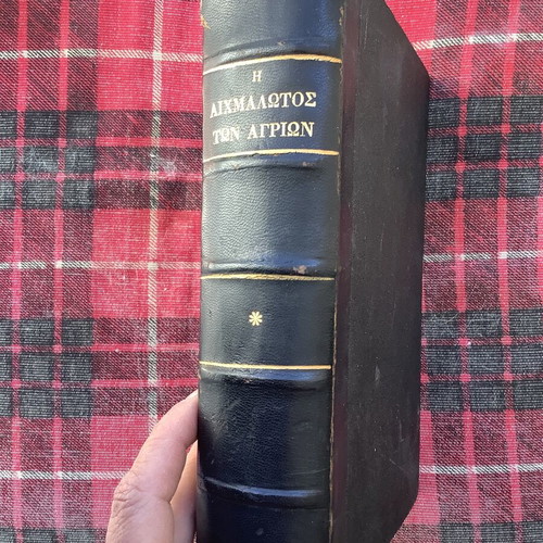 The Captive of the Wild used Greek book