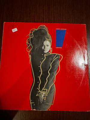 Janet Jackson Control βινύλιο μεταχειρισμένο, πρώτη ελληνική έκδοση