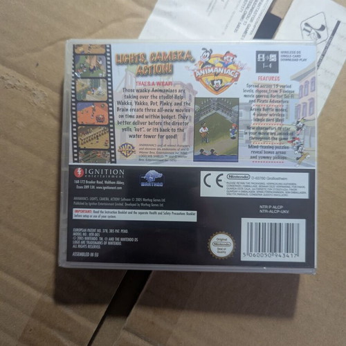Animaniacs: Lights, Camera, Action! Nintendo DS new
