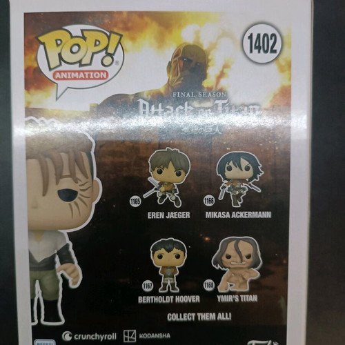 Funko Pop! Porco Galliard Attack On Titan new regional exclusive