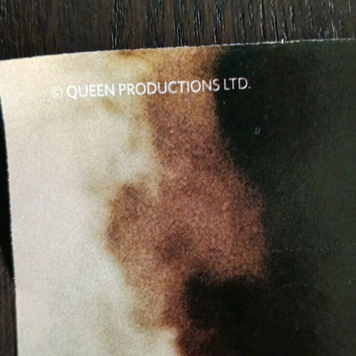 Queen A Night At The Opera 50th Anniversary Edition Poster like new with sticker