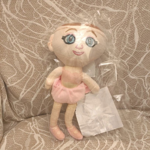 Italian Brainrot Evolution Ballerina Cappuccina plush set new