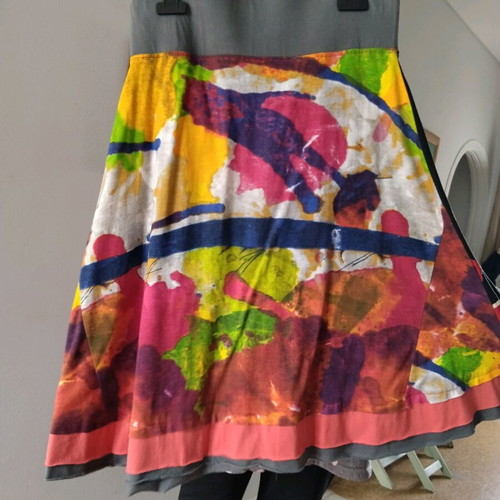 Desigual skirt knee-length like new, size S