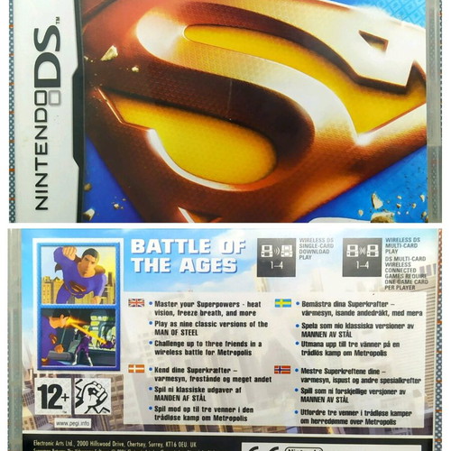 Nintendo DS video game Superman Returns like new