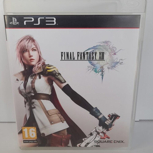 Final Fantasy XIII PS3 like new, complete with booklet, English edition
