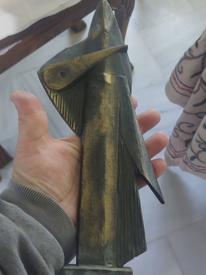 Χ. Λάμπρου μπρούτζινο γλυπτό