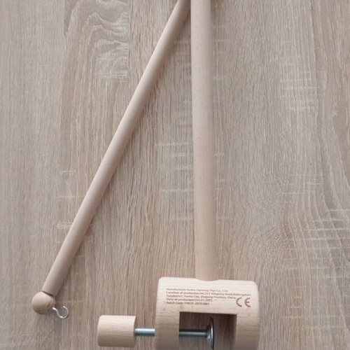 Crib wood new, adjustable accessory for baby toys