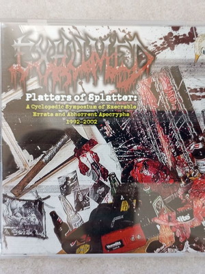 Exhumed Platters of Splatter 2x CD συλλογή, μέταλ