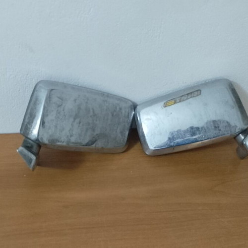 Datsun Nissan Truck Door Mirrors Chrome Set Used